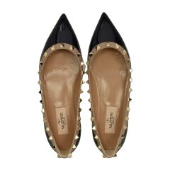【包税】 Valentino/华伦天奴 女士红色皮革平跟单鞋 PW2S0403 VNW 0LJ PLXSX图片