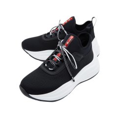 【包税】 PRADA/普拉达 女士白色时尚休闲运动鞋 3E6425 3KTP F0964 PLXSX图片