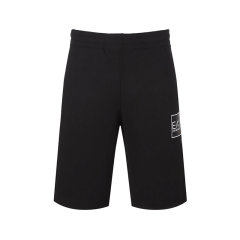 EA7阿玛尼 男士棉质运动休闲短裤五分裤徽标图案 3LPS53 PJEQZ图片