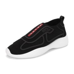 【包税】 PRADA/普拉达 女士白色皮革休闲运动鞋 3S6421 3KPL F0002 PLXSX图片