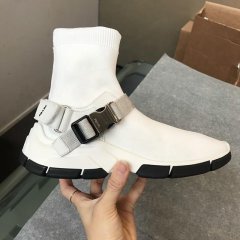【包税】 PRADA/普拉达 女士黑色时尚休闲运动鞋 1T942I 3KJO F0967 PLXSX图片