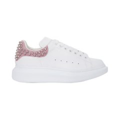 【包税】 Alexander McQueen/亚历山大麦昆 女士白色皮革休闲运动鞋 586393 WHWKH 9089 PLXSX图片