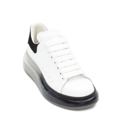 【包税】 Alexander McQueen/亚历山大麦昆 女士白色牛皮革休闲运动鞋 611698 WHX9V 9061 PLXSX图片