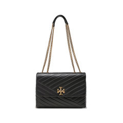 Tory Burch/汤丽柏琦 女士KIRA系列羊皮革CHEVRON双T LOGO手提单肩斜挎包链条包 90446图片