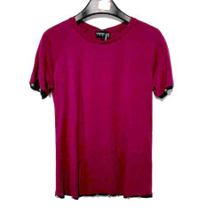 Emporio Armani/安普里奥阿玛尼 紫红色女士短袖T恤图片