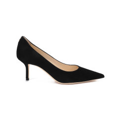Jimmy Choo/周仰杰  女士绒面皮革尖头高跟鞋 LOVE 65 BWJ图片