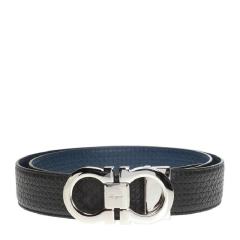 【包税】 Salvatore Ferragamo/菲拉格慕 男士黑色皮革腰带 67-9535-644557 PL2303图片