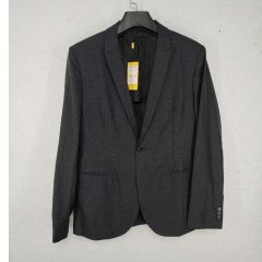 Emporio Armani/安普里奥阿玛尼 黑色男士夹克上衣  R1R130R1057999  瑕疵折扣图片