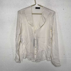 Emporio Armani/安普里奥阿玛尼 女士长袖衬衫  米白色 170/92A图片