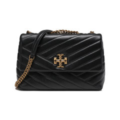 Tory Burch/汤丽柏琦  女士KIRA系列羊皮革CHEVRON双T LOGO手提单肩斜挎包链条包小号 90452图片