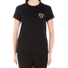 【包税】 Givenchy/纪梵希 女士黑色棉质短袖T恤 BW705Z3Z24 001图片