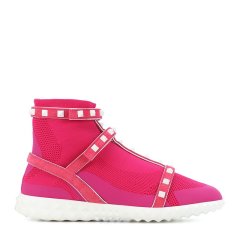【包税】 Valentino/华伦天奴 女士粉色帆布休闲运动鞋 PW2S0F81 FTI 0S3 PLSX0210图片