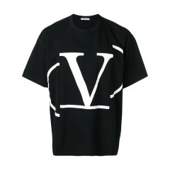 【包邮包税】 Valentino/华伦天奴 男士印花棉质短袖T恤 SV3MG01S LIA 0NI PLSX0210图片