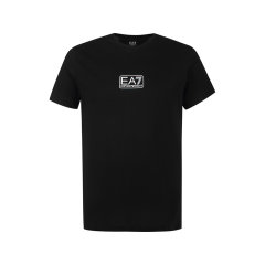 EMPORIO ARMANI安普里奥·阿玛尼短袖EA7男士品牌LOGO经典简约休闲棉质短袖T恤白色黑色8NPT11图片