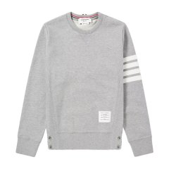 【包税】THOM BROWNE/THOM BROWNE 男士深蓝色棉质男卫衣 MJT021H00535 461 PL2303图片