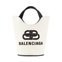【包邮包税】Balenciaga/巴黎世家 女性拼色织物手提包 619979 KMZG3 1090 PL2303图片