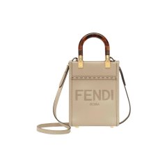 【包税】FENDI/芬迪 女性灰色单肩包 8BS051 ABVL F0E65 PL2303图片