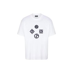 【包邮包税】Giorgio Armani/乔治阿玛尼 男士黑色棉质男士短袖T恤 3LSM78 SJTKZ UC99 PL2303图片