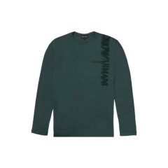 【包税】Emporio Armani/安普里奥阿玛尼 男士墨绿色织物男士长袖T恤 P1T22J P1Q4J 547 PL2303图片