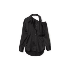 【包税】ALEXANDER WANG/亚历山大·王 女士黑色女士长袖衬衫 4WC4221363 001 PL2303图片