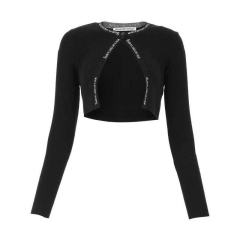 【包税】ALEXANDER WANG/亚历山大·王 女士黑色其它女士针织衫/毛衣 4KC2213076 001 PL2303图片