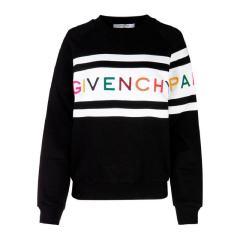 【包邮包税】Givenchy/纪梵希 女士黑色棉质女卫衣 BW70633Z1X 004 PL2303图片