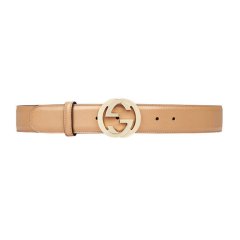 【包税】GUCCI/古驰 女士粉色皮革腰带 370543 AP00G 5528 PL2303图片