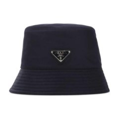 【包邮包税】PRADA/普拉达 男女同款黑色帽子 1HC137 2DMI F0008 PL2303图片