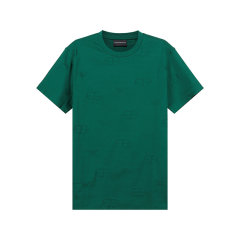 Emporio Armani/安普里奥阿玛尼   男士棉质圆领短袖T恤LOGO图案 6L1TA2 1JGYZ图片