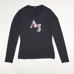 ARMANI JEANS/阿玛尼牛仔 女士长袖T恤图片