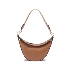LOEWE/罗意威 女士Luna系列牛皮革半月形手提单肩包Hobo手袋小号 A923PM1X01图片