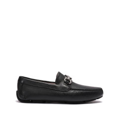 Salvatore Ferragamo/菲拉格慕 男士PARIGI NEW系列牛皮Gancini扣饰乐福鞋单鞋皮鞋驾驶鞋 0755610图片