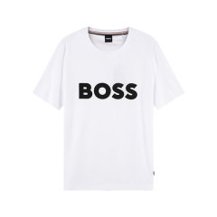 HUGOBOSS/雨果博斯 男士Black系列圆领短袖T恤 50486200图片