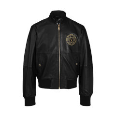 【国内现货】VERSACE JEANS COUTURE/VERSACE JEANS COUTURE男士皮衣图片