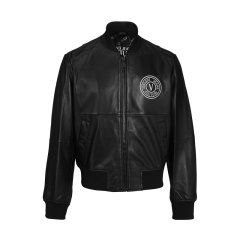 【国内现货】VERSACE JEANS COUTURE/VERSACE JEANS COUTURE男士皮衣图片