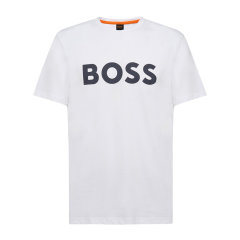 HUGO BOSS SS23 Logo字母印花套头圆领T恤图片