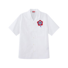 KENZO/高田贤三 男士Target系列棉质夏威夷休闲短袖衬衫 FD6 5CH117 5DE图片