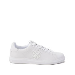 Tory Burch/汤丽柏琦 女士双T LOGO HOWELL COURT系带板鞋小白鞋休闲运动鞋 149728图片