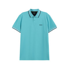 HUGO BOSS/雨果博斯 男士green系列棉质修身版弹力面料短袖POLO衫 50506193图片