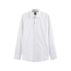 HUGO BOSS/雨果博斯 男士black系列棉质长袖衬衫 50508345图片