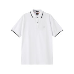 HUGO BOSS/雨果博斯 男士orange系列棉质环保面料修身版短袖POLO衫 50507699图片