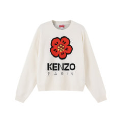 KENZO/高田贤三 女士BOKE系列休闲时尚羊毛衫针织衫毛衣 FD6 2PU430 3LD图片