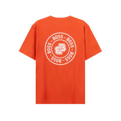 HUGO BOSS/雨果博斯 男士棉质超大版型圆领短袖T恤 50485065图片
