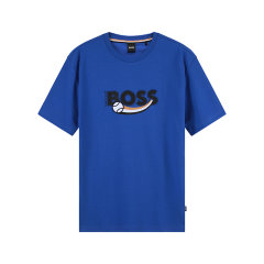 HUGO BOSS/雨果博斯 男士Black系列圆领短袖T恤 50486205图片