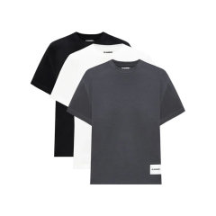 Jil Sander/吉尔·桑达 女士短袖T恤 三件套J40GC0001JTN254 DX图片