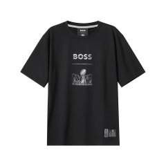 HUGO BOSS/雨果博斯 男士BOSS x NFL联名胶囊系列圆领短袖T恤 50510816图片