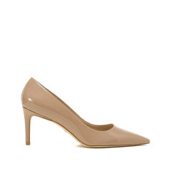Stuart Weitzman/斯图尔特韦茨曼 女士漆皮尖头细跟浅口鞋高跟鞋 STUART 75 PUMP图片