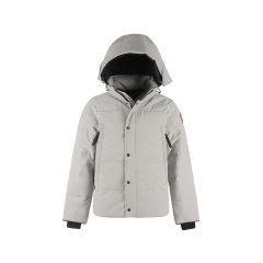 CANADA GOOSE/加拿大鹅 男士Wyndham派克大衣鸭绒连帽羽绒服外套徽标刺绣 2048M图片