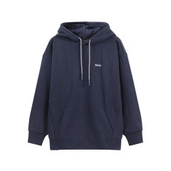 HUGO BOSS/雨果博斯 男士green系列棉质连帽卫衣运动衫 50493799图片