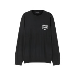 Emporio Armani/安普里奥阿玛尼 男士绵羊毛圆领长袖针织衫羊毛衫 3R1MX9 1MDZZ图片
